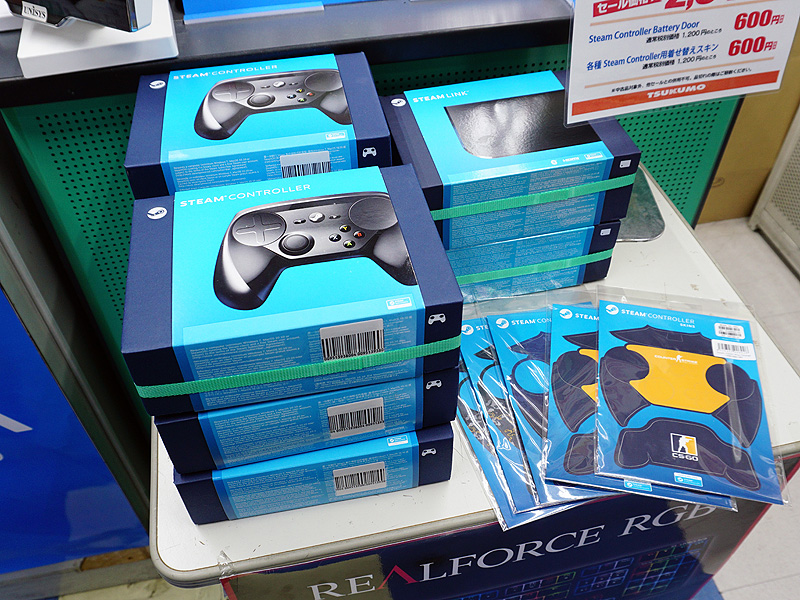 Steam コントローラーやSteam リンクなどが特価セール中