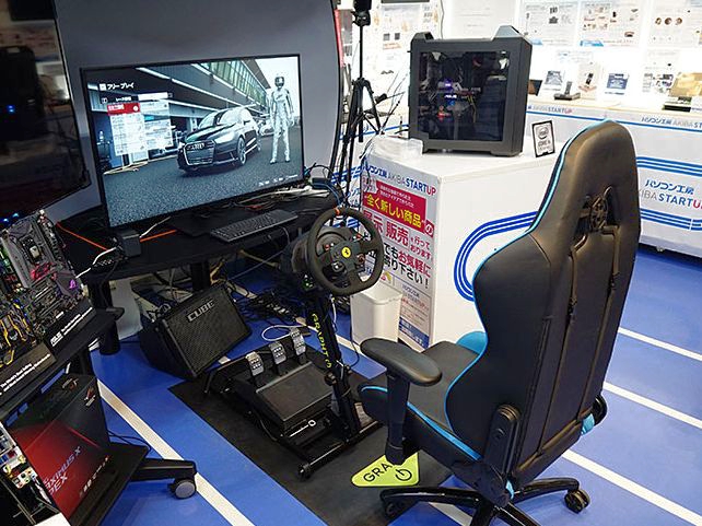 秋葉原で行われた同イベントの様子。これと同じ機材が福岡でも使われる