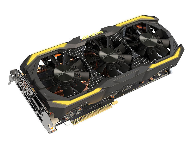 GeForce GTX 1070 Ti AMP Extreme（ZT-P10710B-10P）