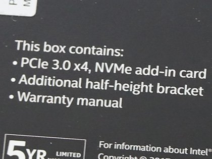 3D XPoint採用の「Intel Optane SSD 900P」が発売、実売48,900円から