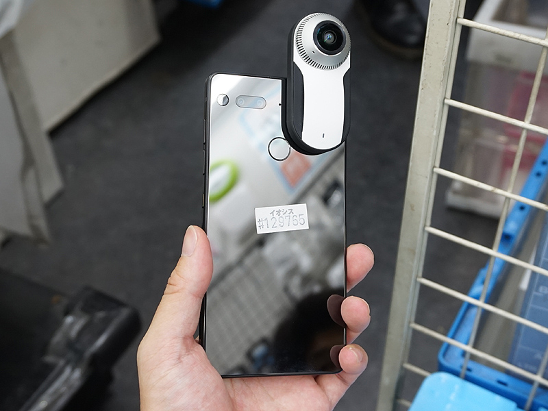 360度カメラを装着