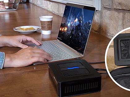 Intel NUC風の外付けGPUユニット「eGFX Breakaway」が入荷、Radeon RX