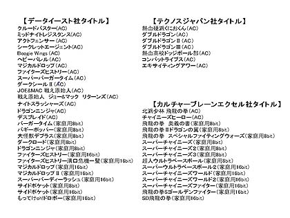 アーケード作品を多数収録したゲーム機「レトロビット