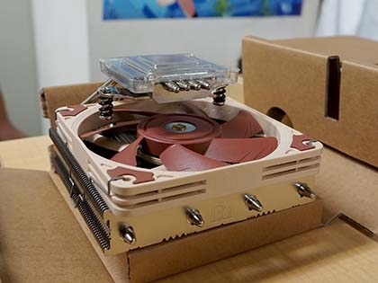 全高70mmのNoctua製CPUクーラー「NH-L12S」が登場、120mmファン搭載