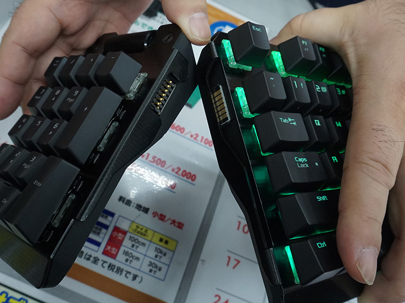 テンキーの接点