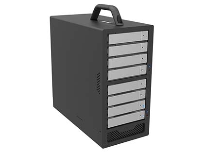 最大80TBの環境が構築できる高速外付けHDDケースがSTARDOMから - AKIBA