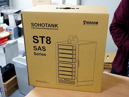 最大80TBの環境が構築できる高速外付けHDDケースがSTARDOMから - AKIBA