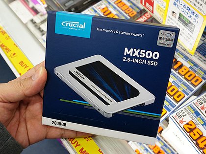 新品 未開封 Crucial MX500 SSD 1TB 2.5インチ Amazon.co.jp: Crucial SSD 1000GB MX500 内蔵2.5インチ 7mm