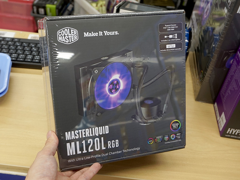 MasterLiquid ML120L RGB（MLW-D12M-A20PC-R1）