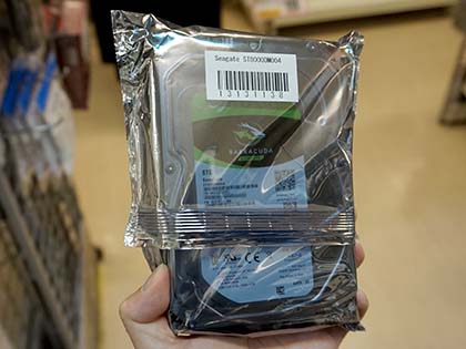 2TBプラッタ採用、Seagate「BarraCuda」の8TBと6TBが発売 - AKIBA PC