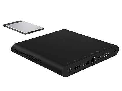 Intelのカード型コンピュータ「Compute Card」の店頭販売