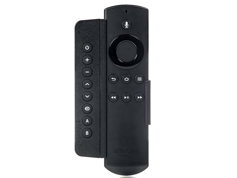 Fire TVのリモコンに装着したイメージ画像