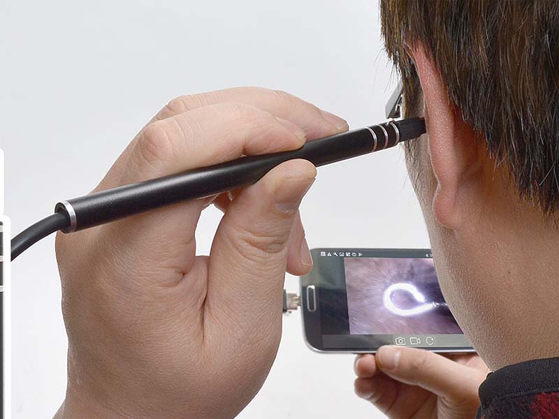 「カメラで見ながら耳掃除！爽快USBイヤースコープ(USBEARCM)」