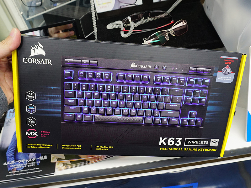 K63 Wirelessのパッケージ