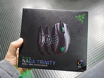 ゲーム別にサイドボタンを変更できるRazer製マウス「Naga Trinity」が