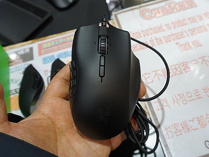 ゲーム別にサイドボタンを変更できるRazer製マウス「Naga Trinity」が