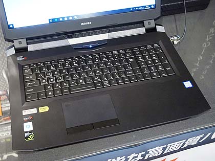 4K/4画面出力対応の17.3型ノートPC「DAIV-NG7620」が店頭展示中、実売