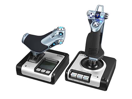 ロジクールのフライトシミュレータ向けコントローラーが計3モデル