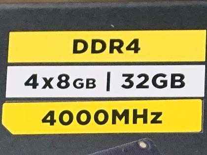 DDR4-4000対応のSO-DIMMがCorsairから、8GB×4枚組で実売5.9万円