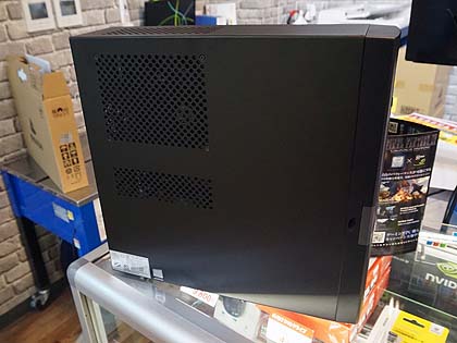 拡張性高めのスリムタワーPC「LUV MACHINES Slim iHS420」が