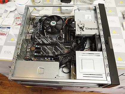 拡張性高めのスリムタワーPC「LUV MACHINES Slim iHS420」が