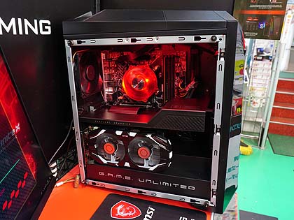 真のゲーミング用パーツ”で構成されたデスクトップPC「Infinite X」が