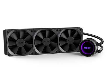 幻想的なイルミネーション機能を備えた水冷クーラー「Kraken X」に