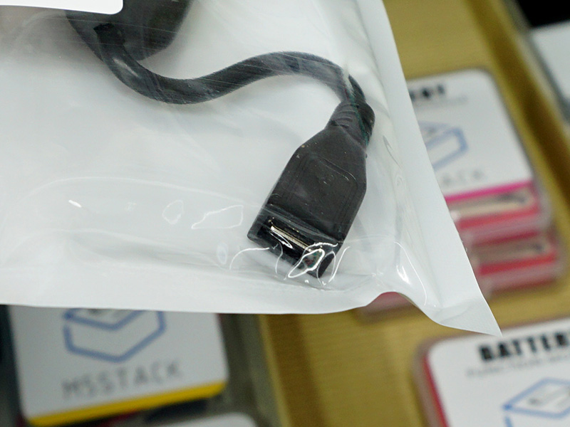 microUSBを延長できる