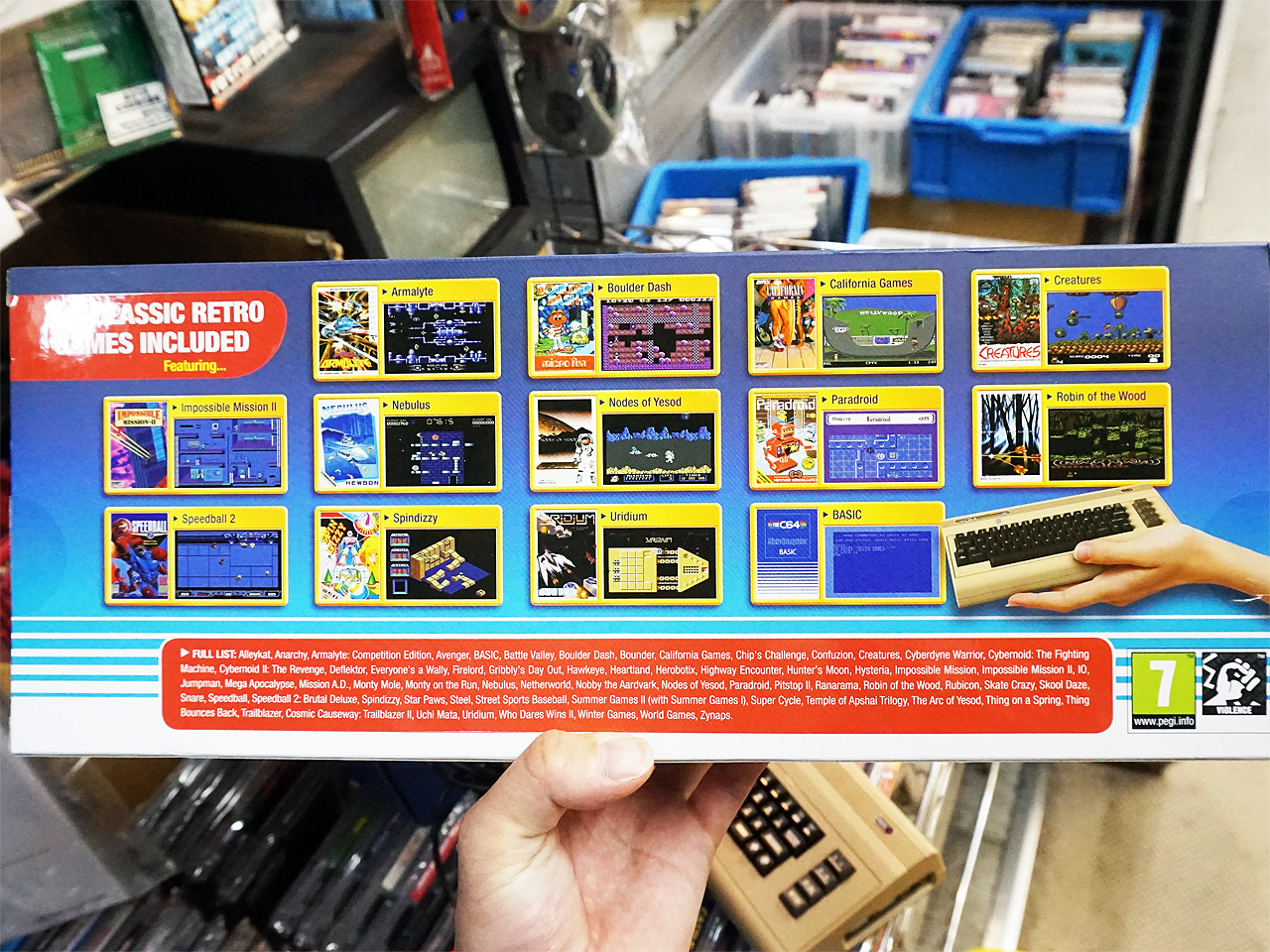 収録ゲームタイトルの一例