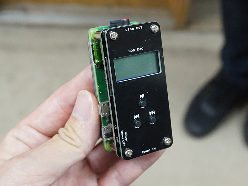 NosPiDAC Zeroの完成品サンプル
