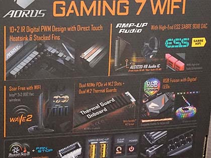 GIGABYTEのX470マザーは「X470 AORUS GAMING 7 WIFI」など3種類