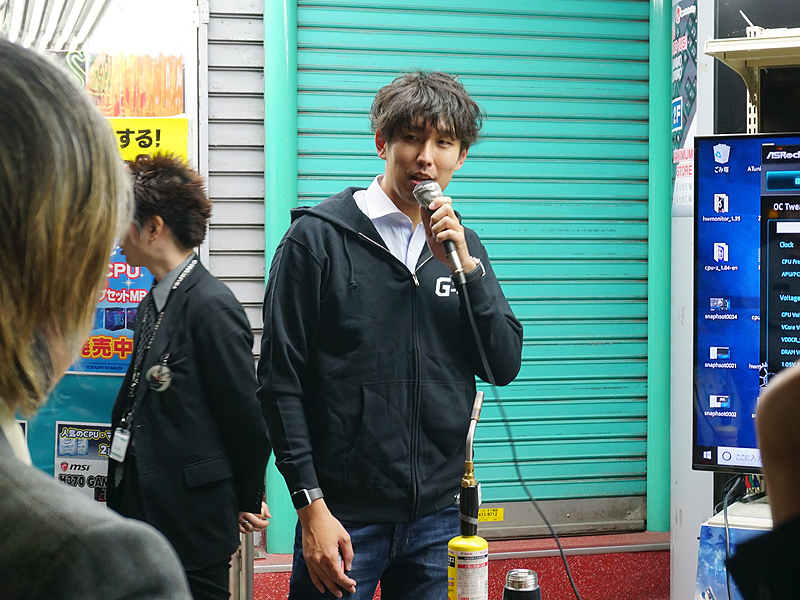 清水氏がOCに挑戦