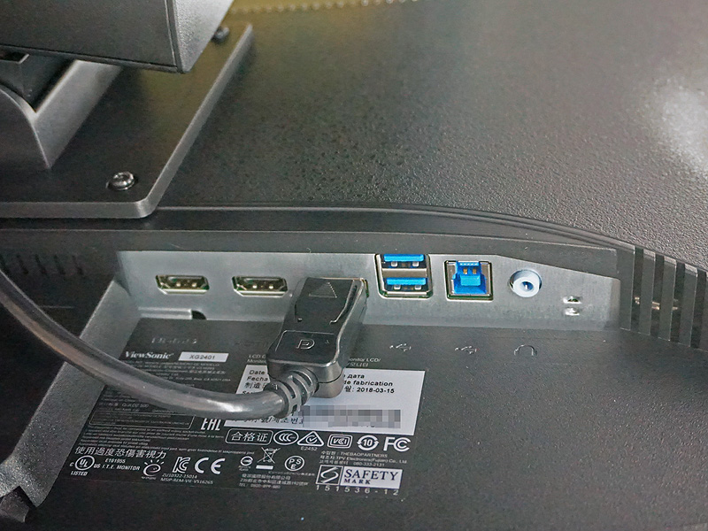 搭載端子の様子