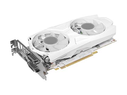 GALAKUROブランドの「白いGeForce GTX 1050 Ti」が発売 - AKIBA PC 
