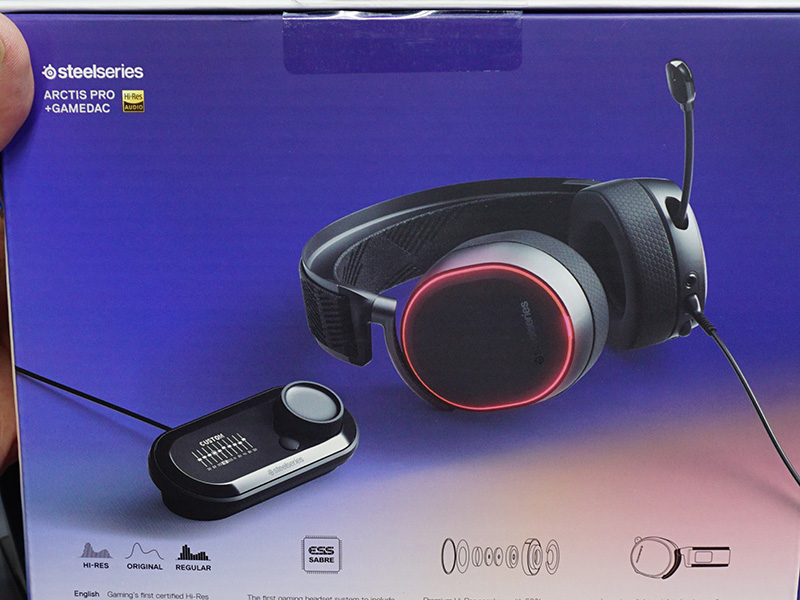 GameDAC以外はArctis Proと変わらない
