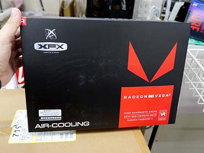 防塵仕様の2連ファンを搭載したRadeon RX Vega 56がXFXから登場