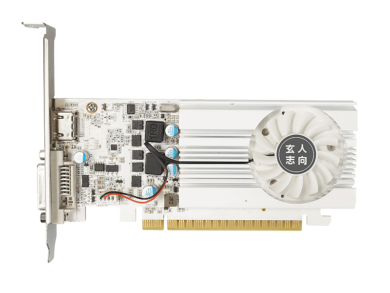 玄人志向の「GF-GT1030-E2GB/LP/D4」