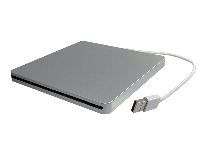 外した光学ドライブを外付けで利用するためのケースが付属する