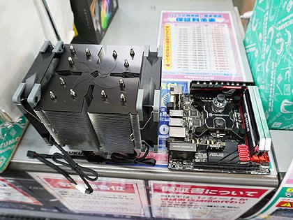 サイズの巨大cpuクーラー Ninja 5 が7月に発売 重さは1kg以上 Akiba Pc Hotline