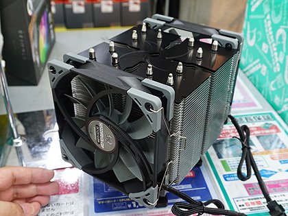 CPUクーラー　5個セット サイズの巨大CPUクーラー「NINJA 5」が7月に発売、重さは1kg以上