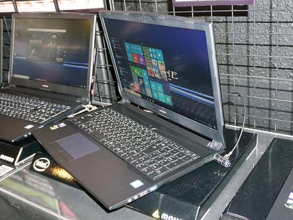 6コアCore i7やGeForce GTX 1050搭載のゲーミングノート「NEXTGEAR