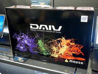 Windowsノート本体 mouse DAIV NG7510 i7-8750H 32GB 17.3 4K クリエイター向け17.3型4Kノート「DAIV-NG7510」の店舗限定モデルが