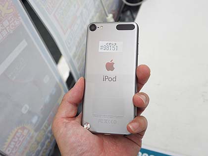 第5世代iPod touchの32GBがイオシスに大量入荷、Cランク品で実売