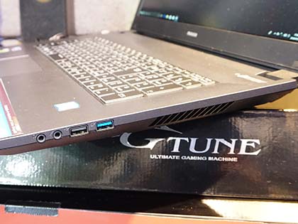 G-Tune ゲーミングノートパソコン NVIDIA GTX 1060 ASCII.jp：この冬はG-Tuneの13万円GTX 1060マシンでゲーム三昧！