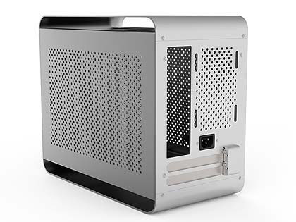 STREACOM DA2 V2 小型Mini-ITXケース 拡張性が高いMini-ITXケース「DA2 V2」にシルバーモデル、小型