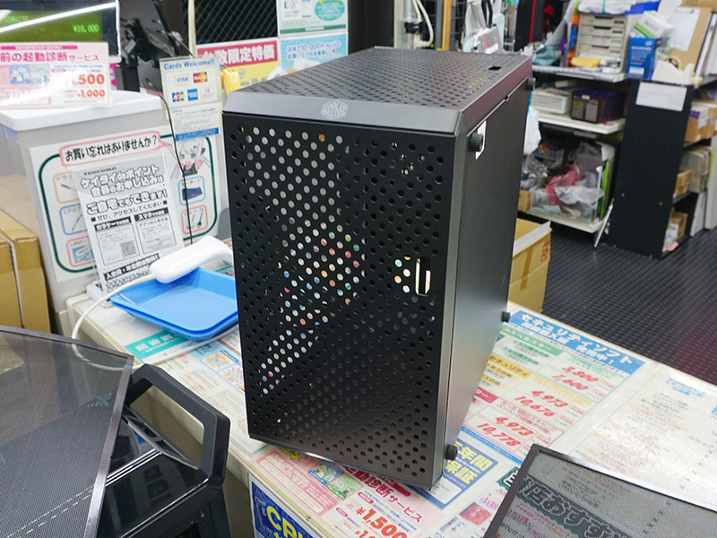 ダストフィルターを外したところ