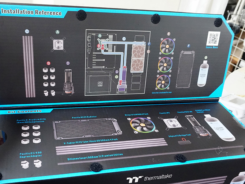 パーツ一覧と配置例