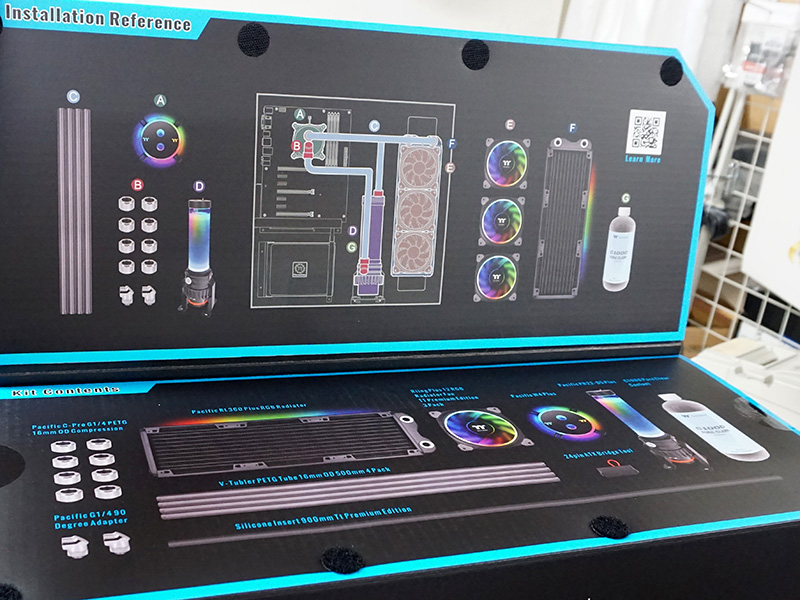 パーツ一覧と配置例