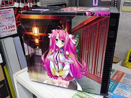 恋姫 夢想 デザインの 痛pcケース が半値以下に 14 980円でセール中 取材中に見つけた なもの Akiba Pc Hotline