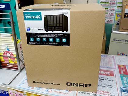 10GbE対応の9ベイNASがQNAPから、SSD専用ベイを4基搭載 - AKIBA PC